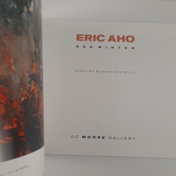 ERIC AHO "RED WINTER" Exhibition Catalog DC Moore Gallery Art Coffee Table Book - Picture 3 of 9